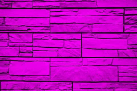 Background of blue bricks. Wall of blue bricks. The texture of the wall. Texture Stock Photos