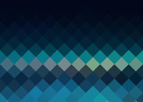 Background blue-gray and blue of rhombuses Stock Illustration