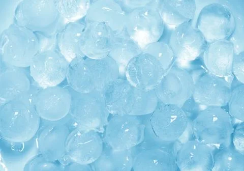 Background of blue ice cubes Stock Photos