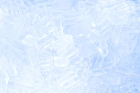 Background of blue ice cubes Stock Photos