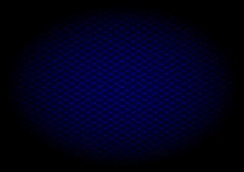 Background of blue laser grid in elipse Stock Illustration