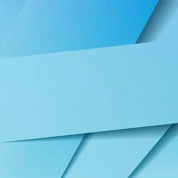 Background with blue paper Stock Illustration