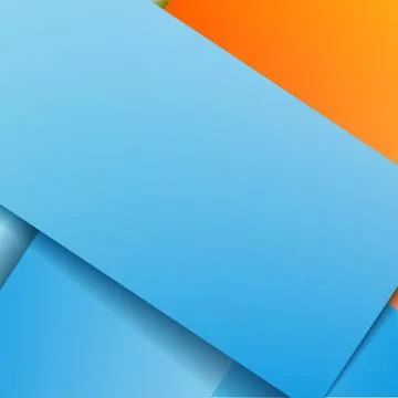 Background with blue paper Stock Illustration