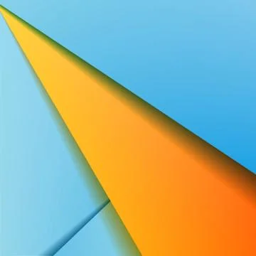 Background with blue paper Stock-Illustration