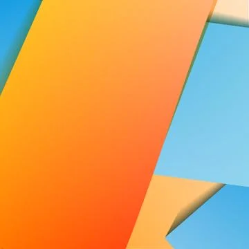 Background with blue paper Stock Illustration