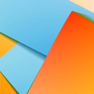 Background with blue paper Stock Illustration