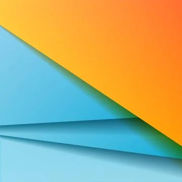 Background with blue paper Stock Illustration