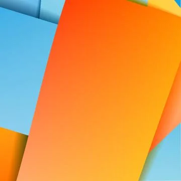 Background with blue paper Stock-Illustration