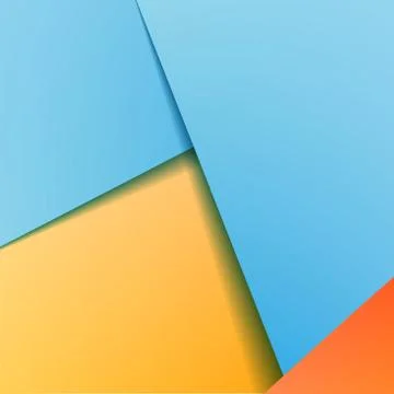 Background with blue paper Stock Illustration