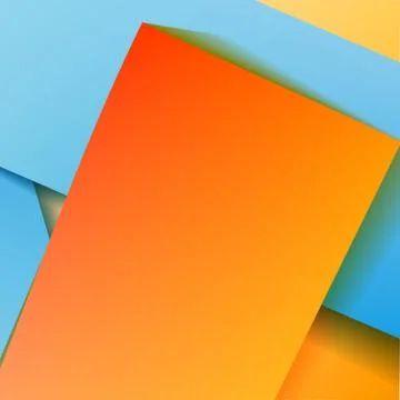 Background with blue paper Stock Illustration