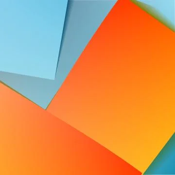 Background with blue paper Stock Illustration