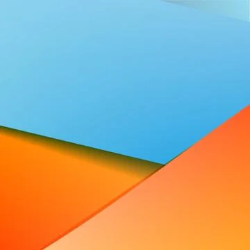 Background with blue paper Stock Illustration