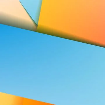 Background with blue paper Stock Illustration