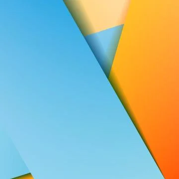 Background with blue paper Stock Illustration