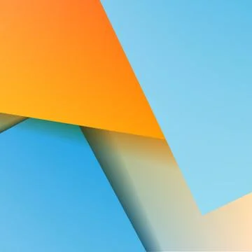 Background with blue paper Stock Illustration