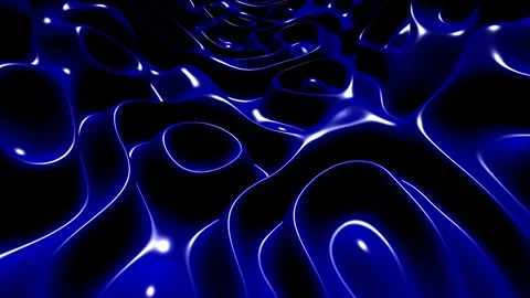 Background with Blue Plasma, Exclusive, Reflection, Unique Design, Paints Stock Footage 303848074