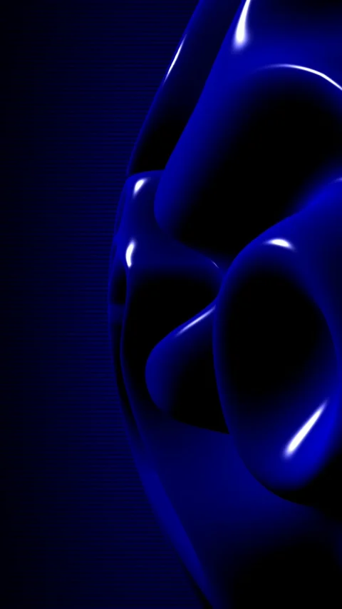 Background with Blue Plasma, Exclusive, Unique Design, Paints, Reflection Stock Footage 303848087