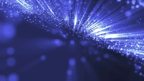 Background Blue with Rays. Stock Footage 71265586