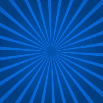 Background with blue rays Stock Illustration