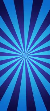 A background with blue rays Illustrazione stock
