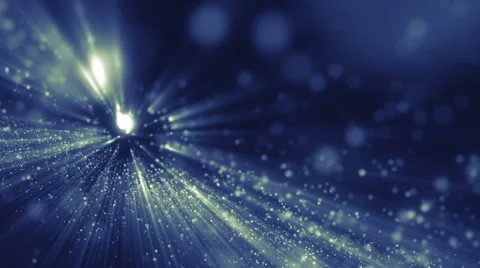 Background blue with rays in space. Stock Footage 64864840
