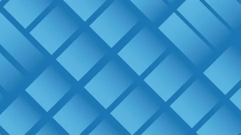 Background with blue rectangular shapes running diagonally across the Video stock 204838226
