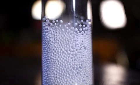 Background blue screen technology LED modern and beautiful. Stock Photos