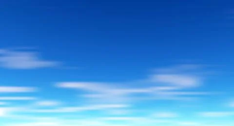 Background with blue sky and clouds Stock Illustration