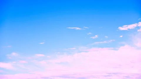 Background with blue sky and clouds Stock Photos