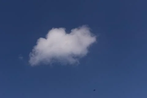 Background of blue sky and white clouds Stock-Fotos