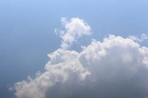 Background with blue sky cloud Stock Photos