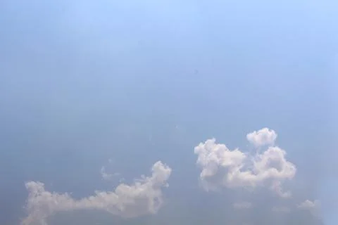 Background with blue sky cloud Stock Photos