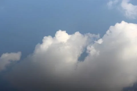 Background with blue sky cloud Stock Photos