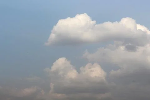 Background with blue sky cloud Stock Photos