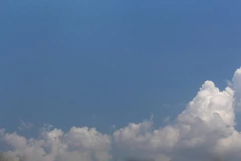 Background with blue sky cloud Stock Photos