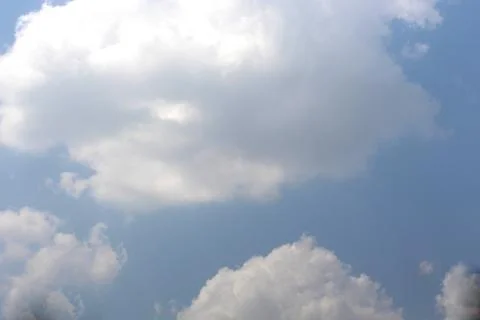 Background with blue sky cloud Stock Photos