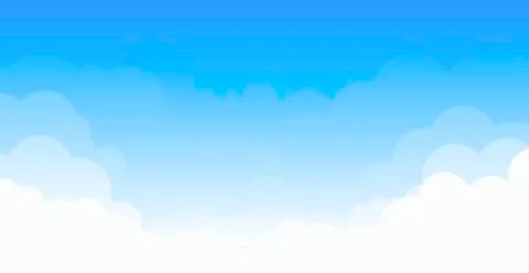 Background blue sky with clouds Stock-Illustration