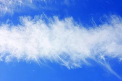 Background of blue sky. Stock Photos