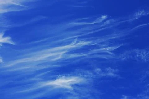 Background of blue sky. Stock Photos