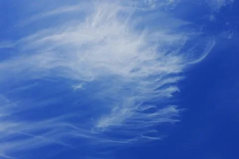 Background of blue sky. Stock Photos