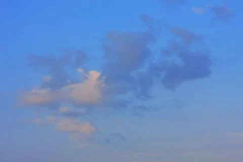 Background of blue sky. Stock Photos