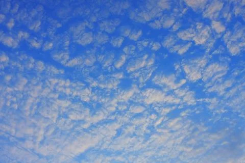 Background of blue sky. Stock Photos