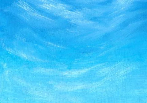 The background is a blue sky. Spindrift clouds. Stock Illustration