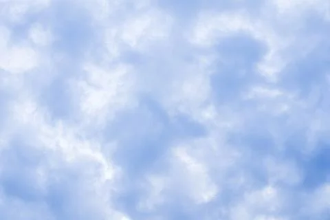 Background of blue sky with white clouds Foto stock