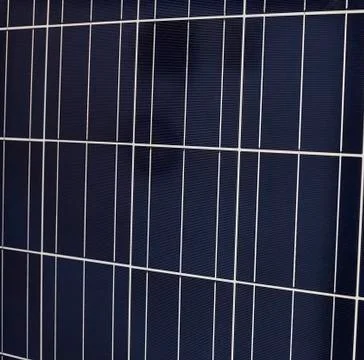 Background of Blue solar panels Foto stock