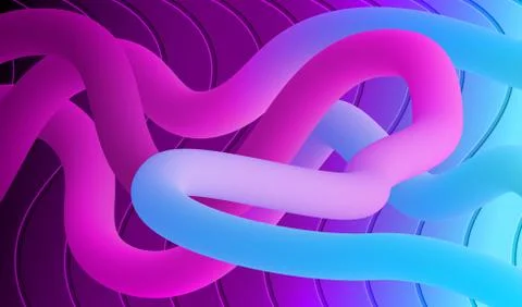 Background with Blue, Violet Illumination. Stock Illustration