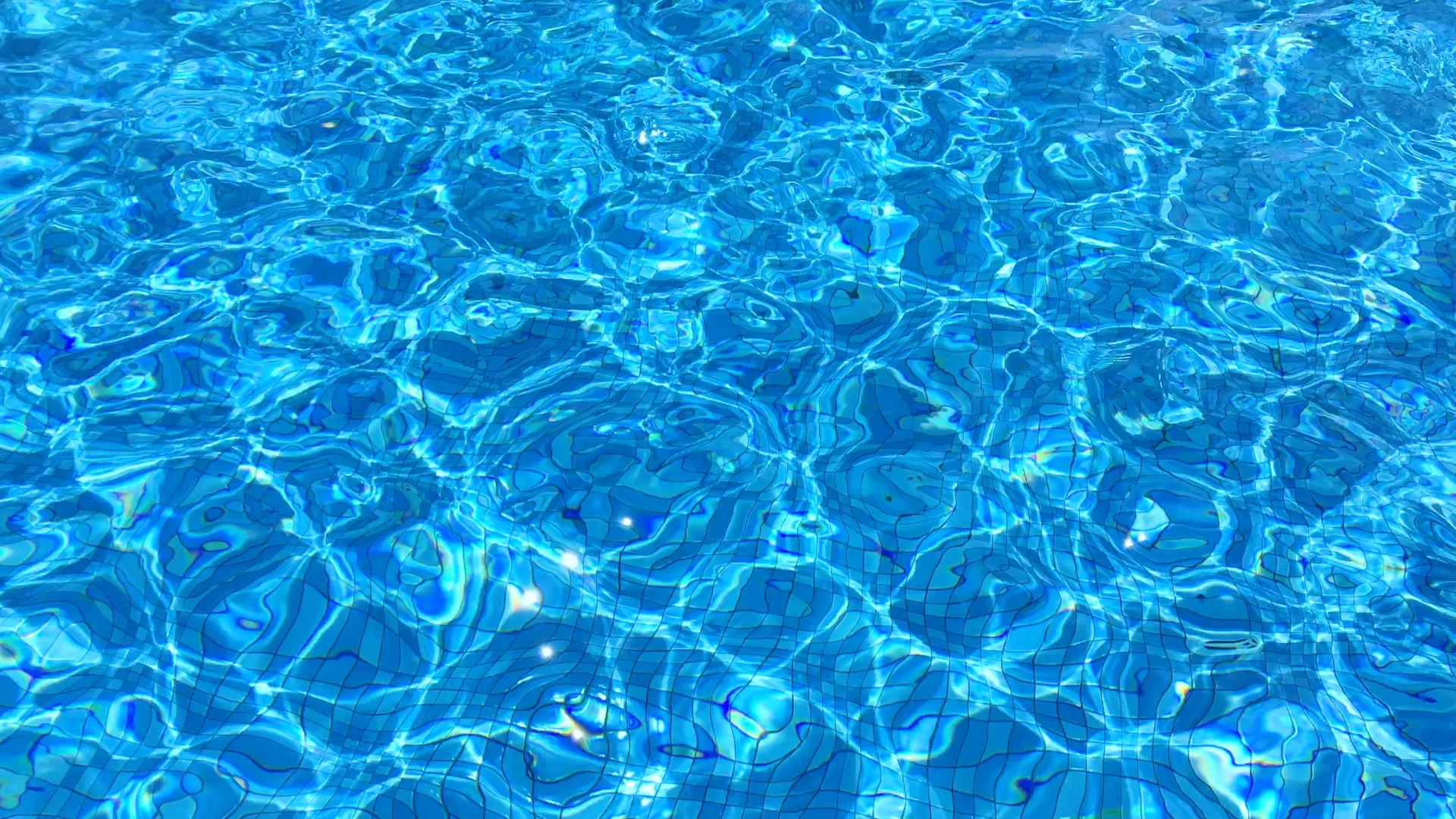 Swimming pool water surface from above, pure blue water with light  reflections Motion Background – VideoBlocks