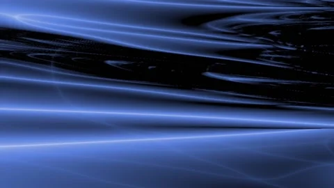 Background Blue wave satin fabric, silk fabric corrugated slowly Stock Footage 132681760