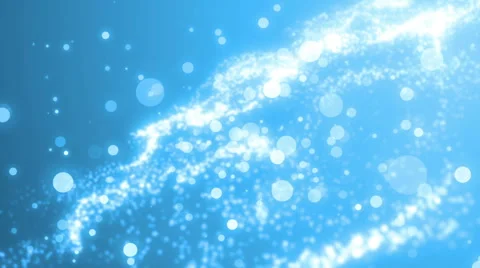 Background Blue with Waves. Video stock 65238592