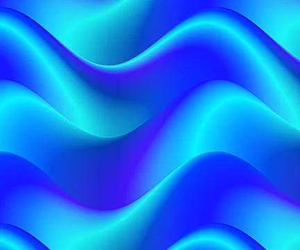 Background, Blue Waves. Stock Illustration